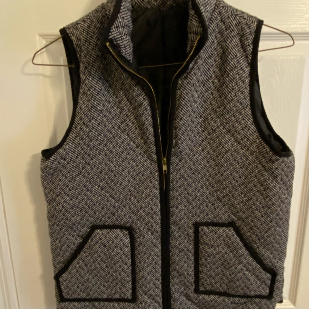 Herringbone Quilted Vest